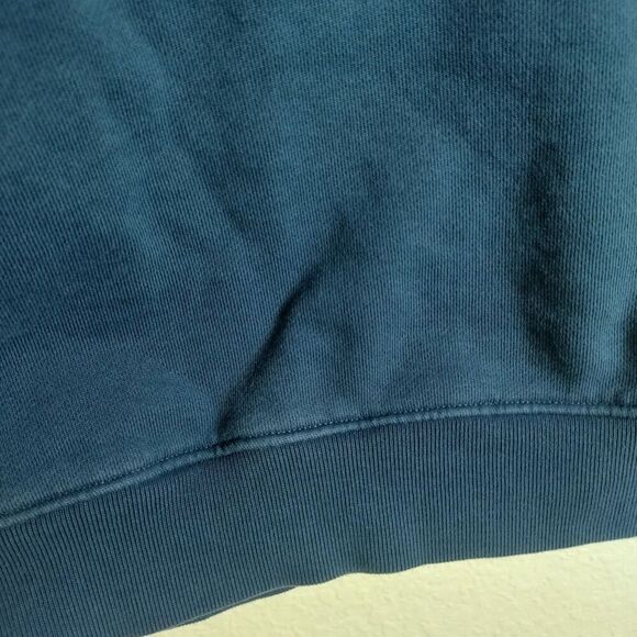 Everlane The Track Crewneck Sweatshirt Organic Cotton faded blue men's 2Xl - Picture 7 of 10